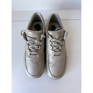 SAS Time Out Walking Shoes Oxfords Sneakers Mens Size 8.5 W Wide Beige Leather